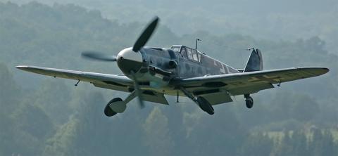 Me109 G-6 D-FMBB 1. Photo: Kogo, CC BY-SA 2.0, via Wikimedia Commons.